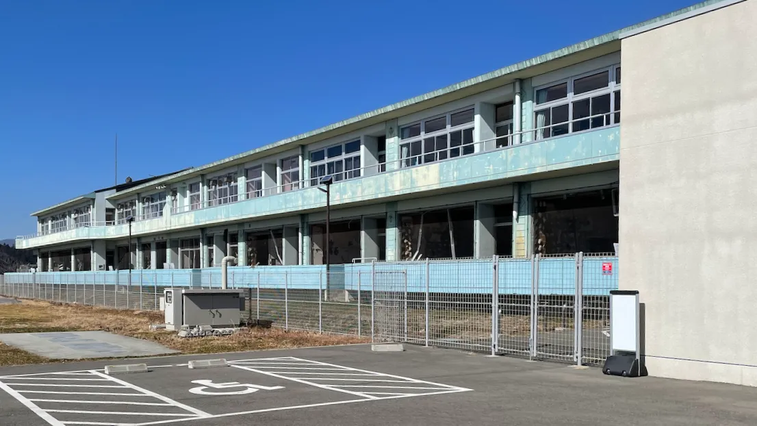 請戸小学校の震災遺構のアイキャッチ画像です。