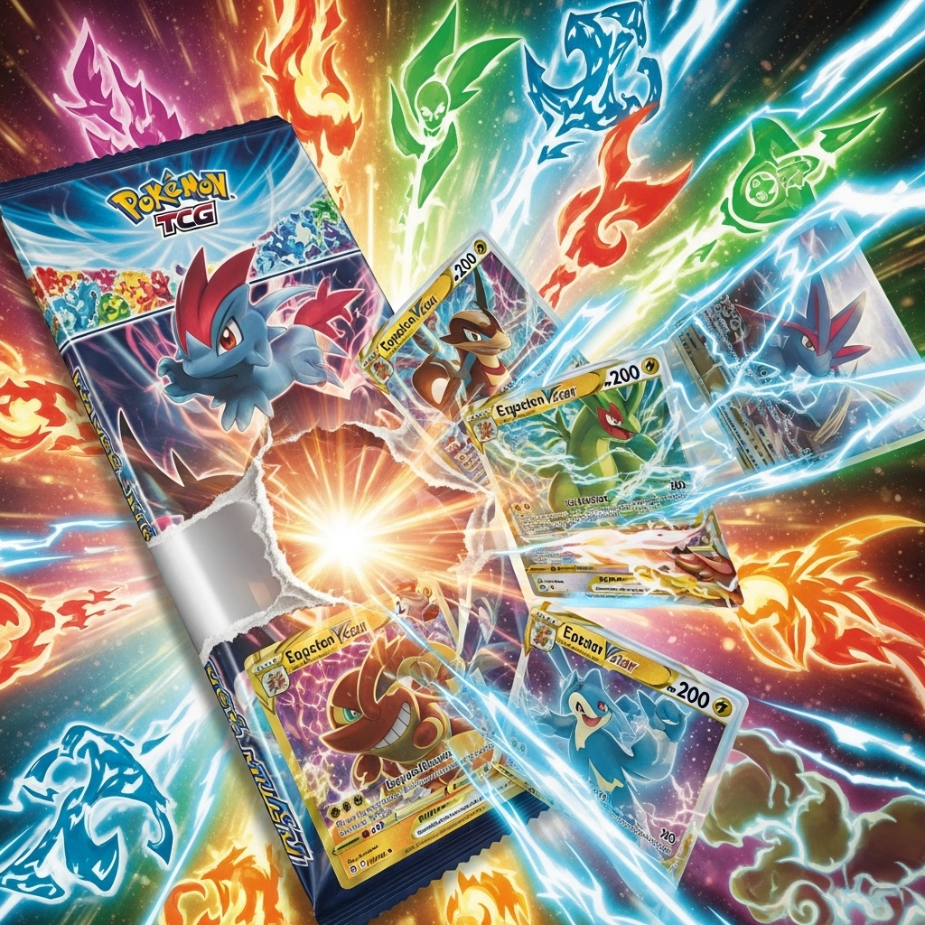 ポケモンカードゲームの最新弾のイメージ
